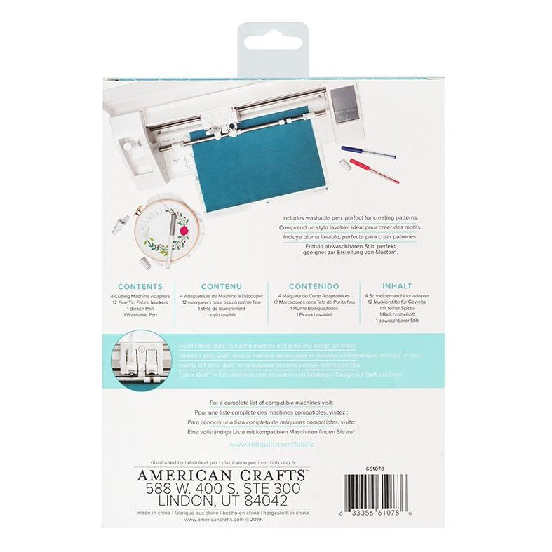 We R Memory Keepers - Fabric Quill - Kit Tout-En-Un
