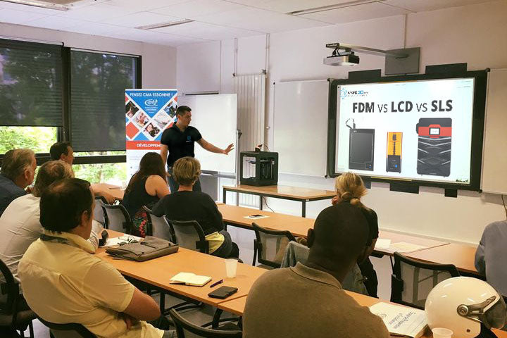 Formation impression 3D dans les locaux Atome3D (1 jour)|3D printing training at Atome3D (1 day)