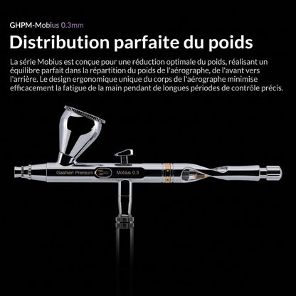 Gaahleri - Aérographe GHPM-Mobius - 0,3 mm