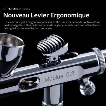 Gaahleri - Aérographe GHPM-Mobius - 0,2 mm