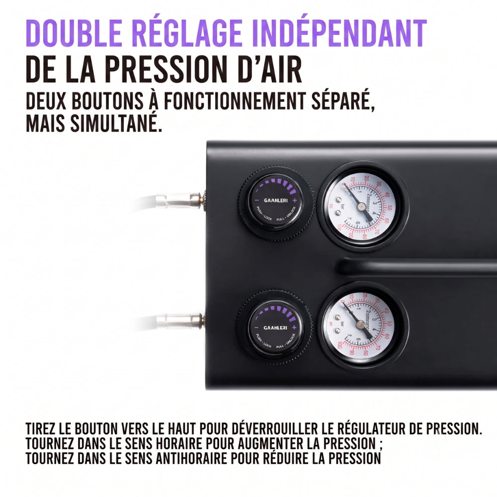 Gaahleri - GT-918 - Compresseur d'Air pour Aérographe (Air Compressor)