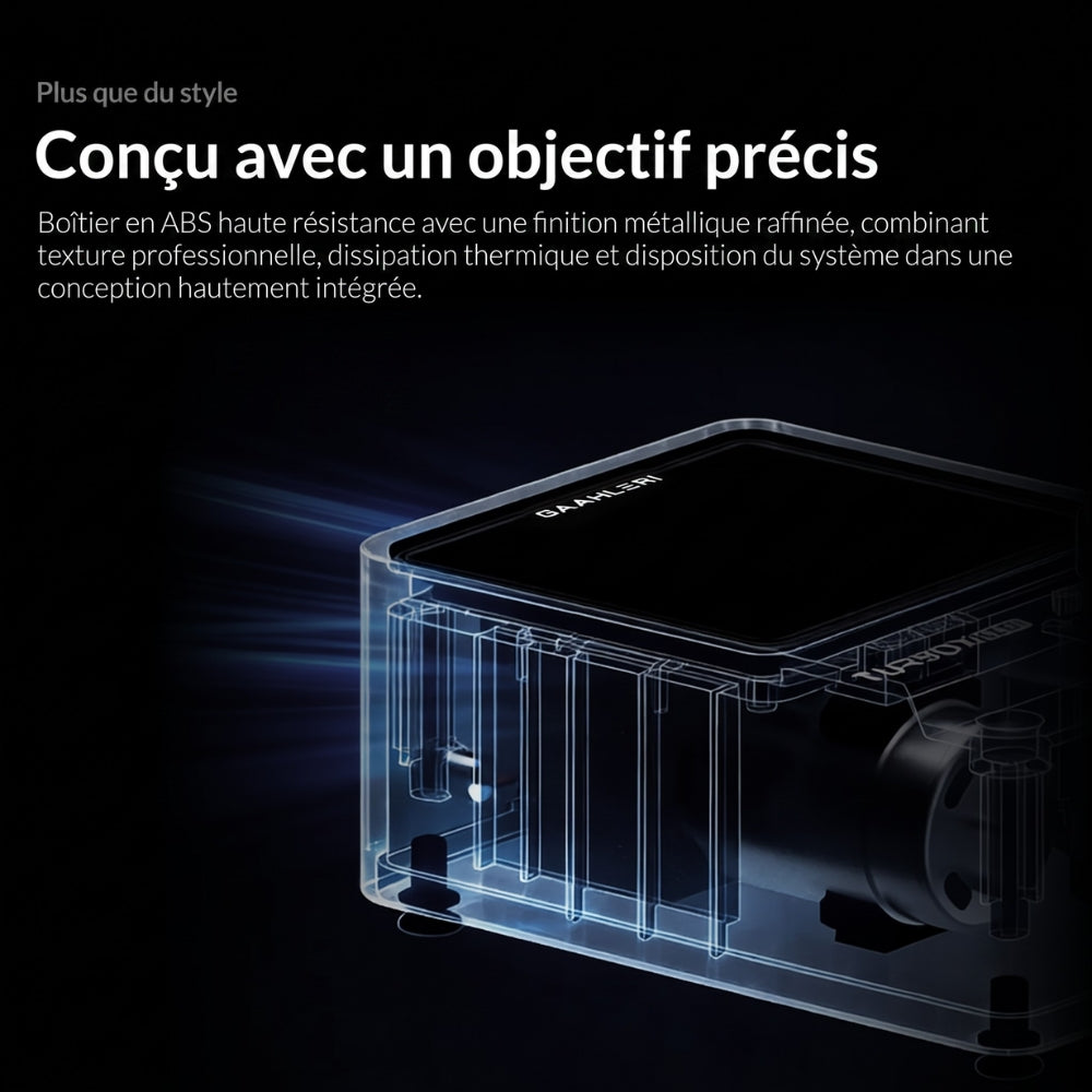 Gaahleri - Turbox Mini - Compresseur d'Air pour Aérographe (Air Compressor)