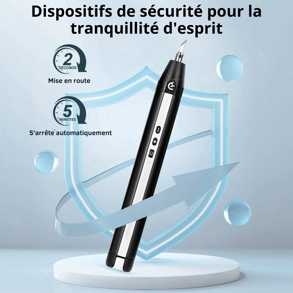 Hanboost - Coupeur sans fil à ultrasons C1 (Wireless Ultrasonic Cutter C1)