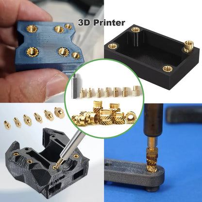 Mintion - Embouts Thermofixés et Kits Filetés (Heat Set Insert Tips and Threaded Kits)