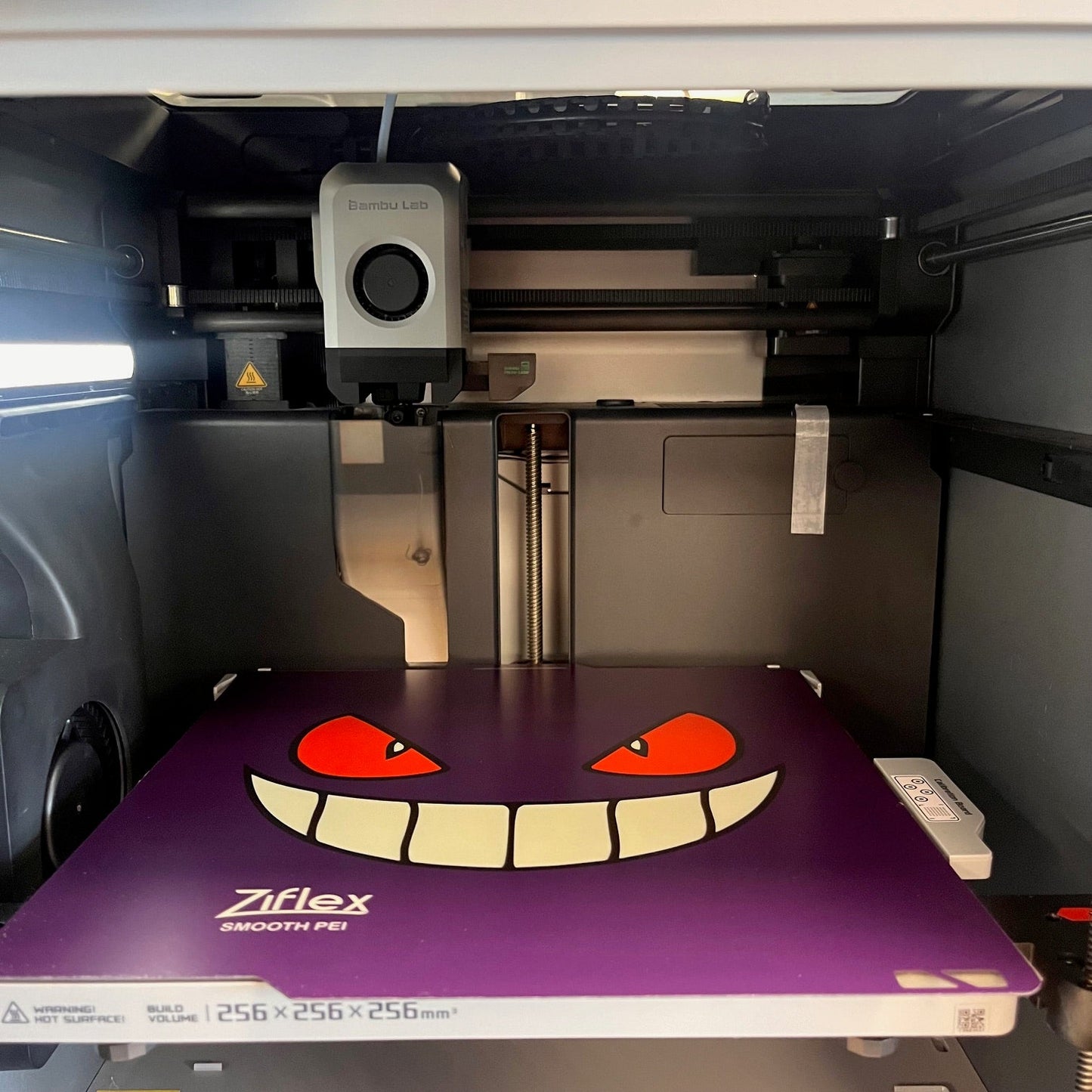 Ziflex - Plateau Flexible PEI 257 x 257 mm Lisse - Bambu Lab Séries X1/P1/P2/A1 - Édition Limitée - Ecto