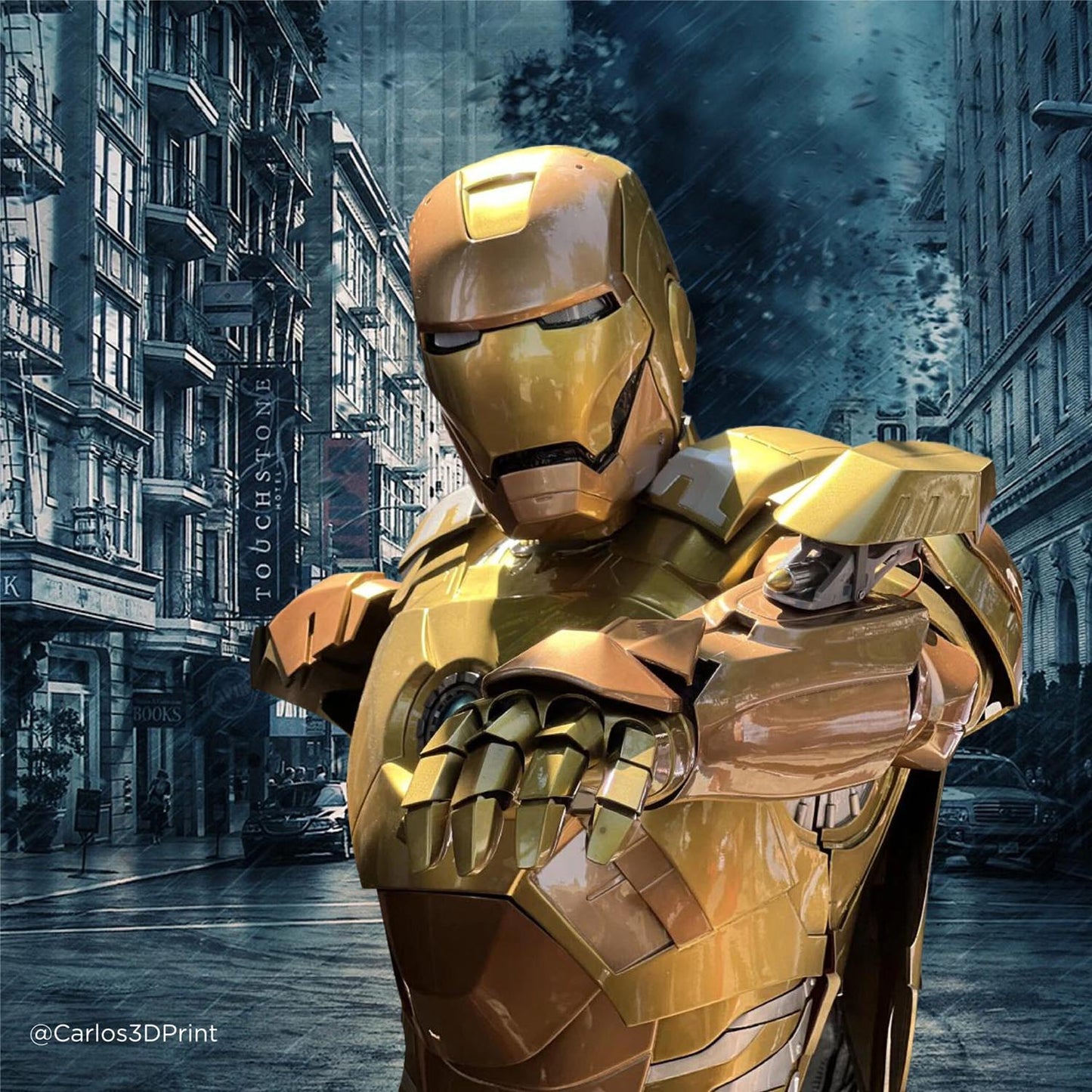 Polymaker - PolyLite CosPLA - Version A Facile a Poncer (Easily sandable)- Gris (Grey ) - 1,75 mm -