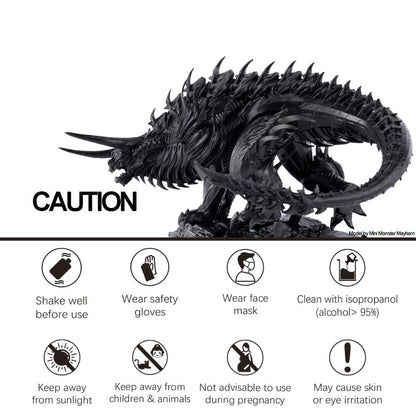 Jamg He - Résine UV Art Engineering 10k - Noir (Black) - 1 kg