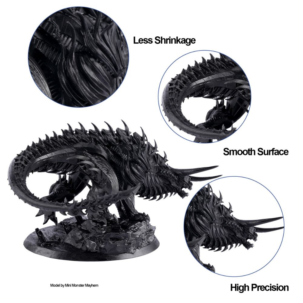 Jamg He - Résine UV Art Engineering 10k - Noir (Black) - 1 kg