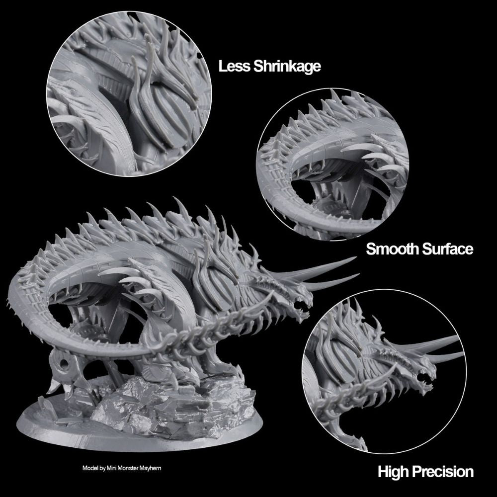Jamg He - Résine UV Art Engineering 10k - Gris Nébuleux (Nebula Grey) - 1 kg