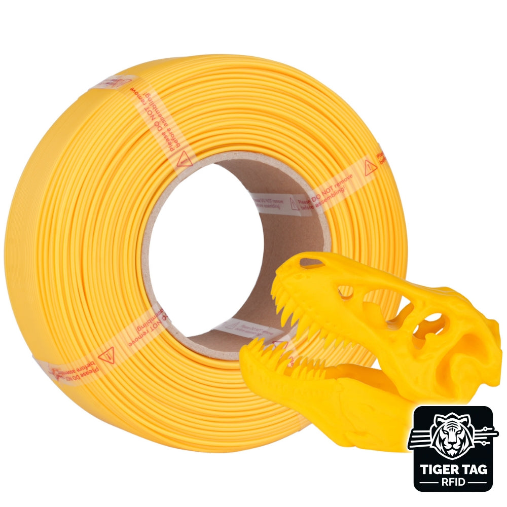 Jamg He - Hi-Speed PLA+ - Jaune (Yellow) - 1,75 mm - 1 kg - Refill avec RFID TigerTag