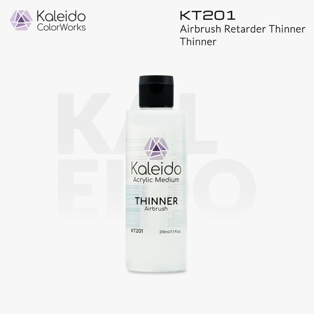 Kaleido ColorWorks - Diluant pour Aérographe (KT201 Airbrush Thinner) - 210ml