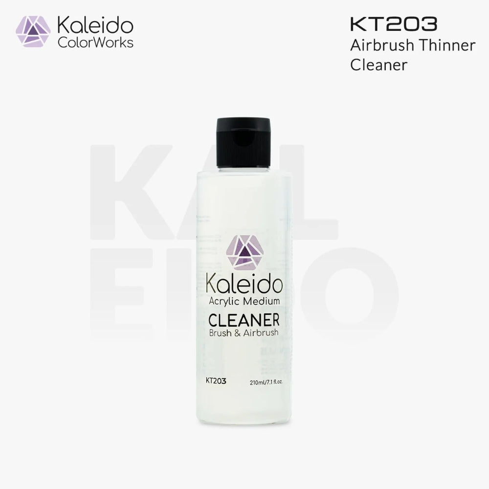 Kaleido ColorWorks - Nettoyant pour Aérographe (KT203 Airbrush Cleaner) - 210ml