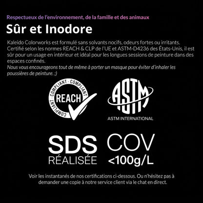 Kaleido ColorWorks - Matt/Primer - Blanc Mat (KP101 Primer White) - 60ml