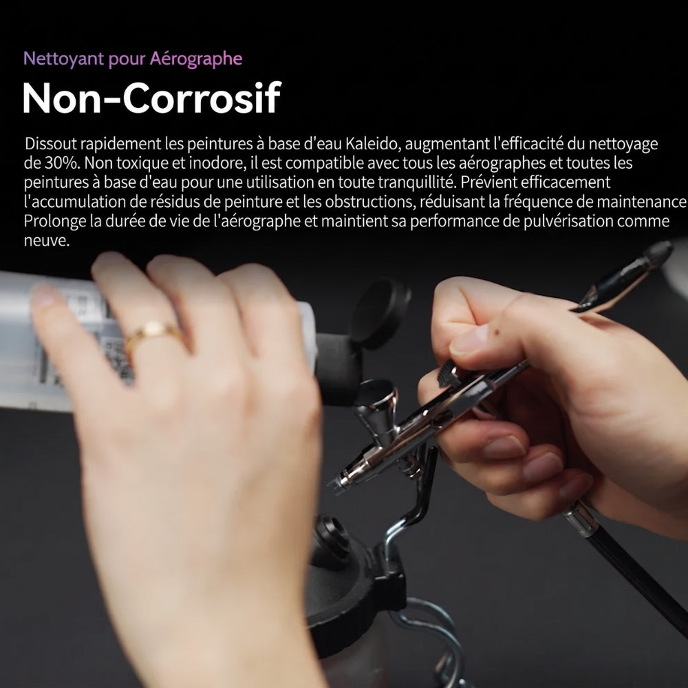 Kaleido ColorWorks - Nettoyant pour Aérographe (KT203 Airbrush Cleaner) - 210ml