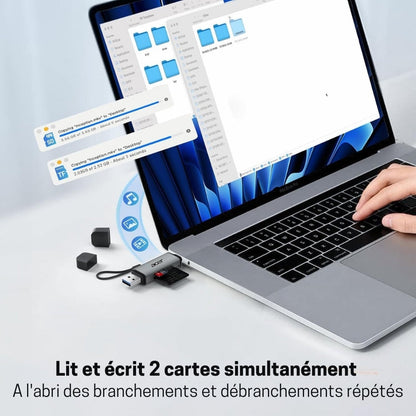 Lecteur de Carte SD/Micro - Adaptateur USB 3.0