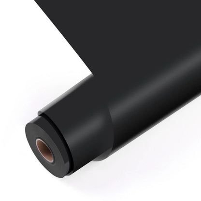 LOKLIK - Rouleau Vinyl Permanent Noir Mat - 30 cm x 12 m