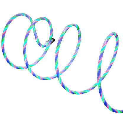 Lotronic - Câble de Charge Magnétique Lumineux - RGB - 1 m