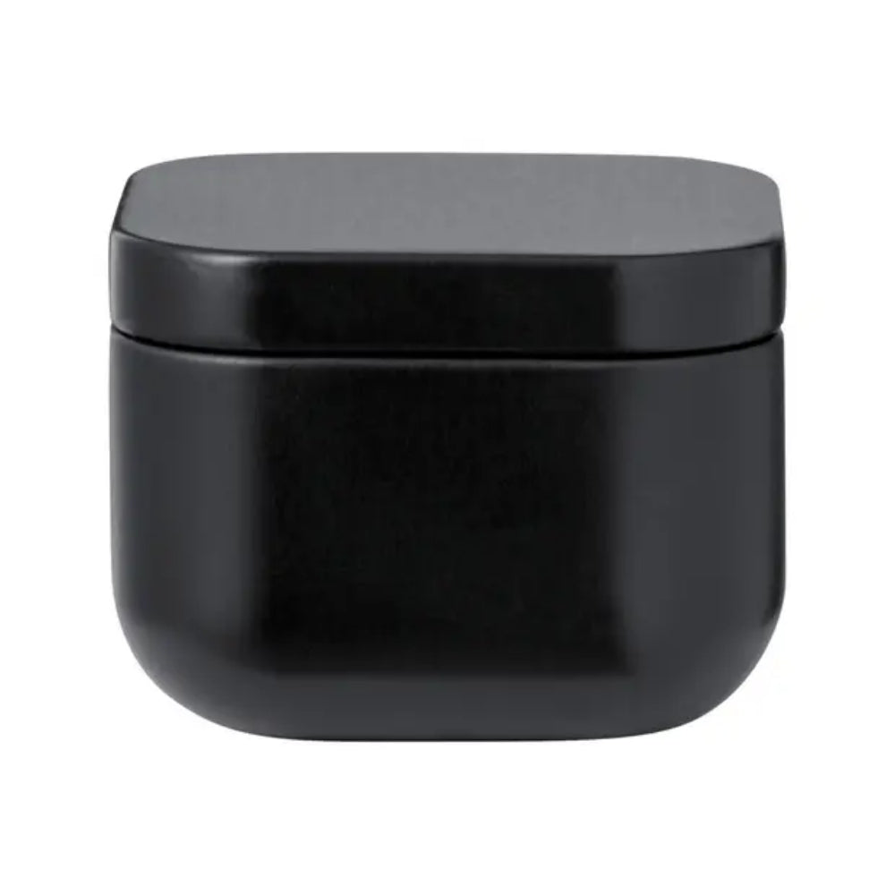 MissKraft - Bougie en métal à graver - Noir - 4x5x5 cm