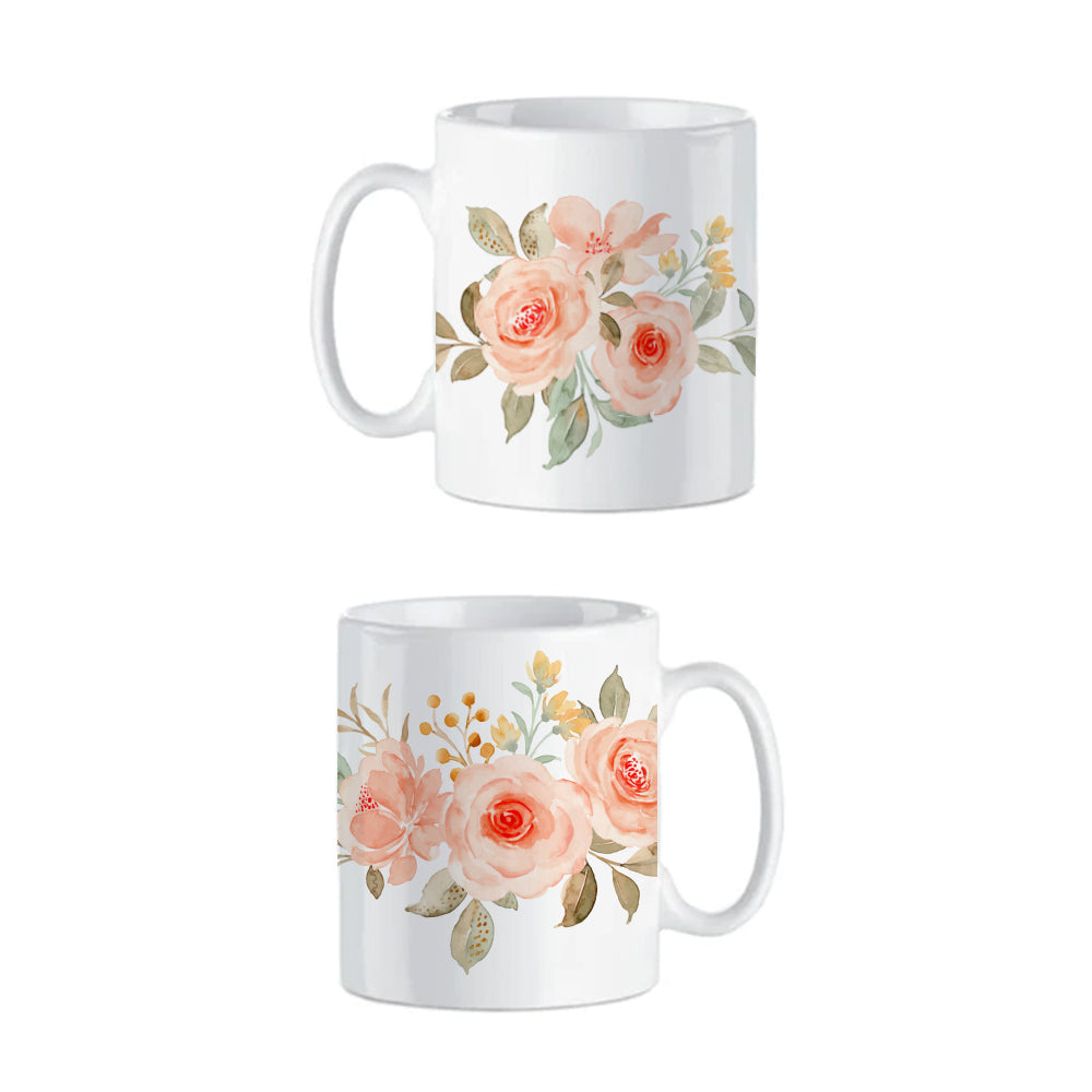 MissKraft - Lot de 2 Mugs pour Sublimation - 440 ml-Sublimé