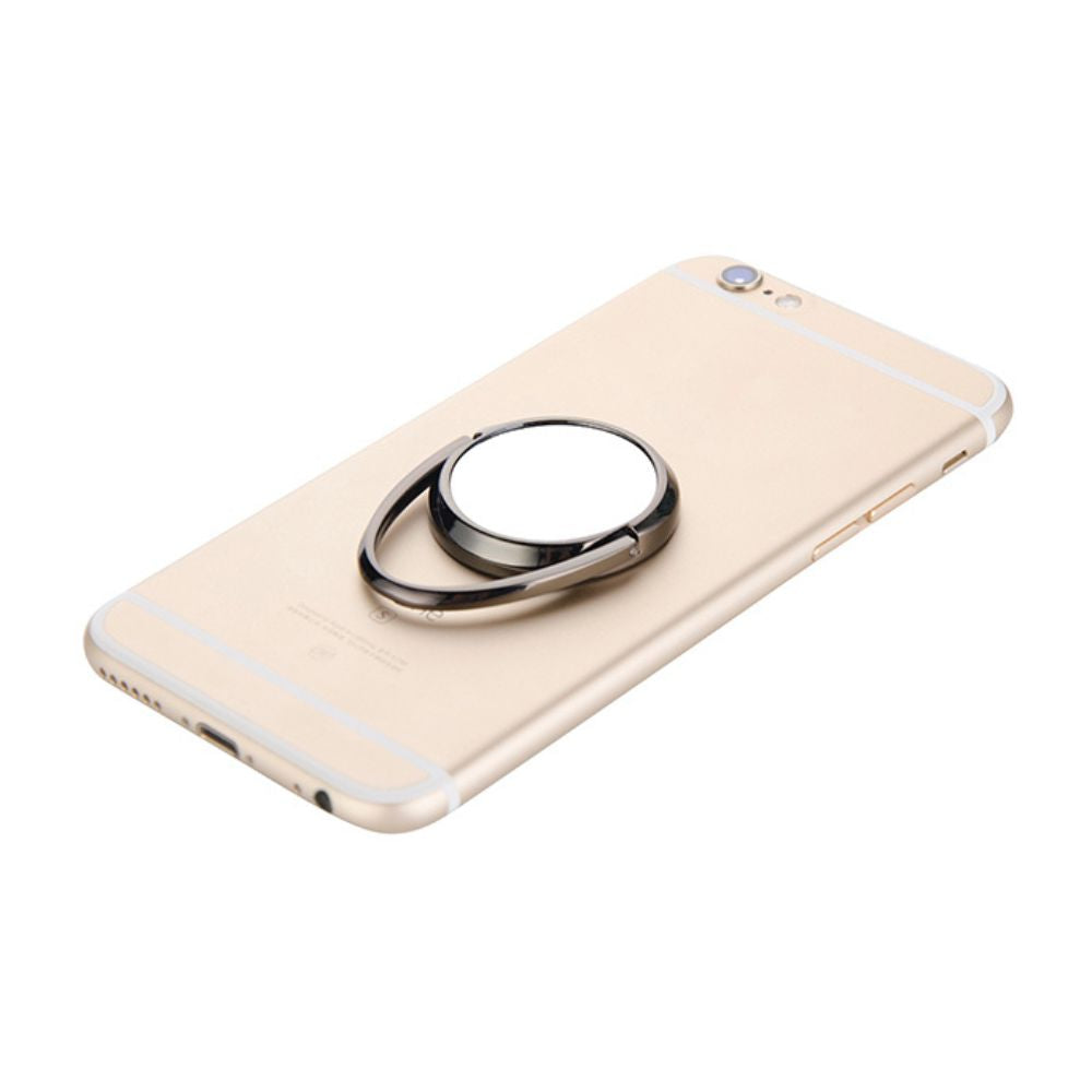 MissKraft - Sublimation - Anneau de Support pour Téléphone - Noir