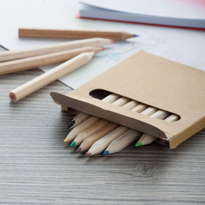 MissKraft - 12 crayons de couleurs Lea à graver