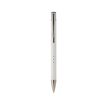 MissKraft - 5 Stylos à bille à graver Rechannel - Blanc