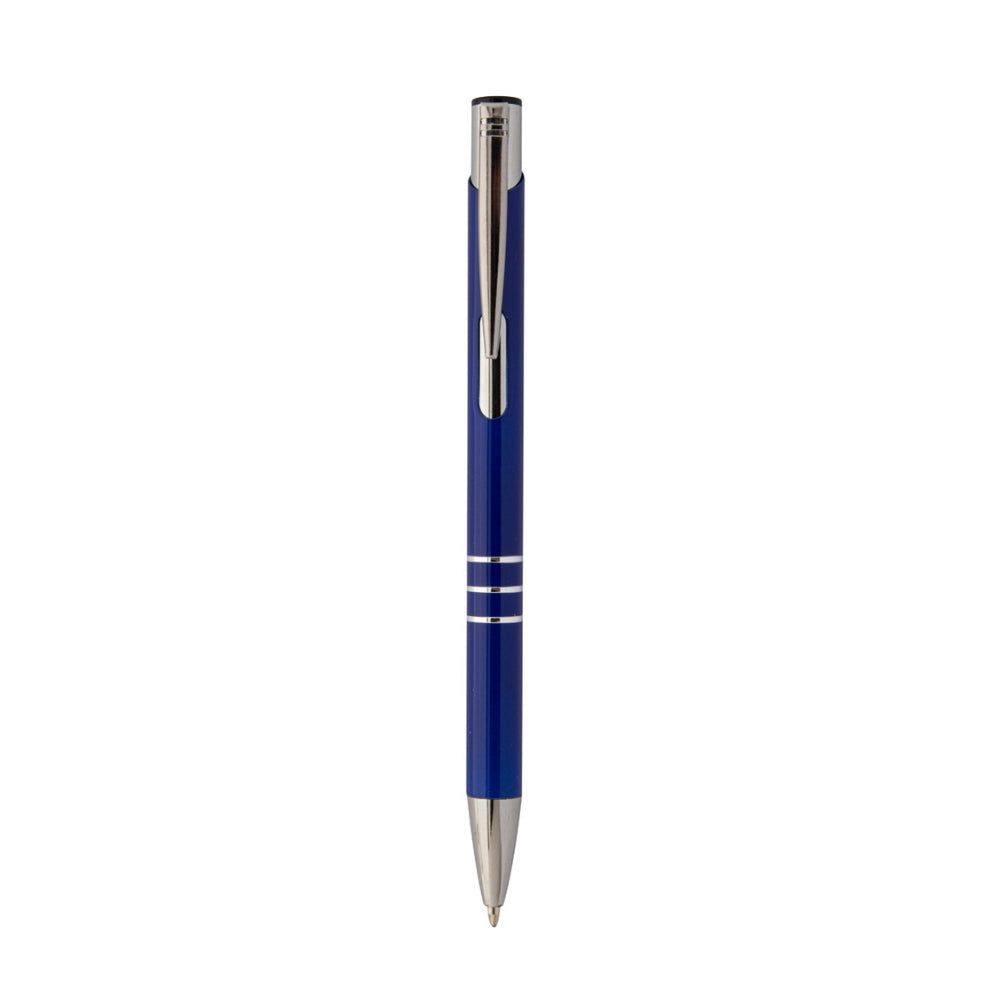 MissKraft -  5 Stylos à bille à graver Rechannel - Bleu