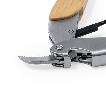 MissKraft - Ouvre Bouteiles Multifonctions à graver - Bois zoom