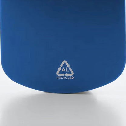 MissKraft - Porte Clés Plaque en métal à graver - Bleu