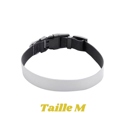 MissKraft - Sublimation - Collier pour chien - Taille M - 2,5 x 56 cm