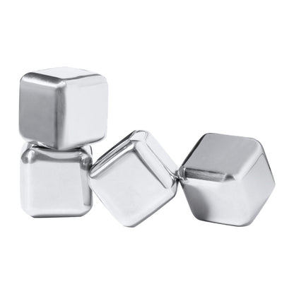 Misskraft - Set de 4 Glaçons Arran en Acier inoxydable à graver