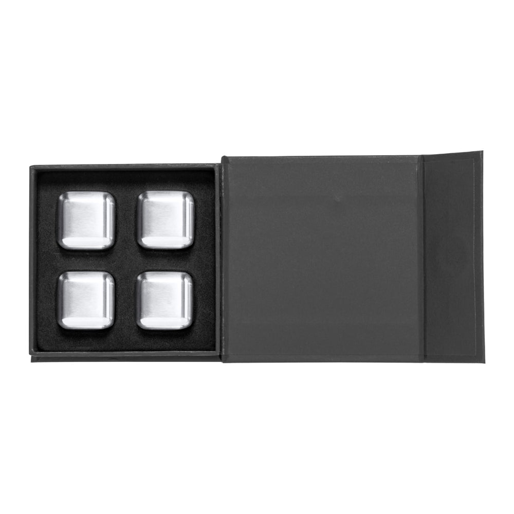 Misskraft - Set de 4 Glaçons Arran en Acier inoxydable à graver