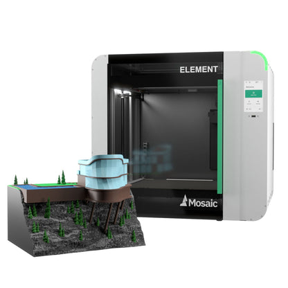 Mosaic - Element - Imprimante Multimatériaux & Multicouleurs + Cooling Module Offert