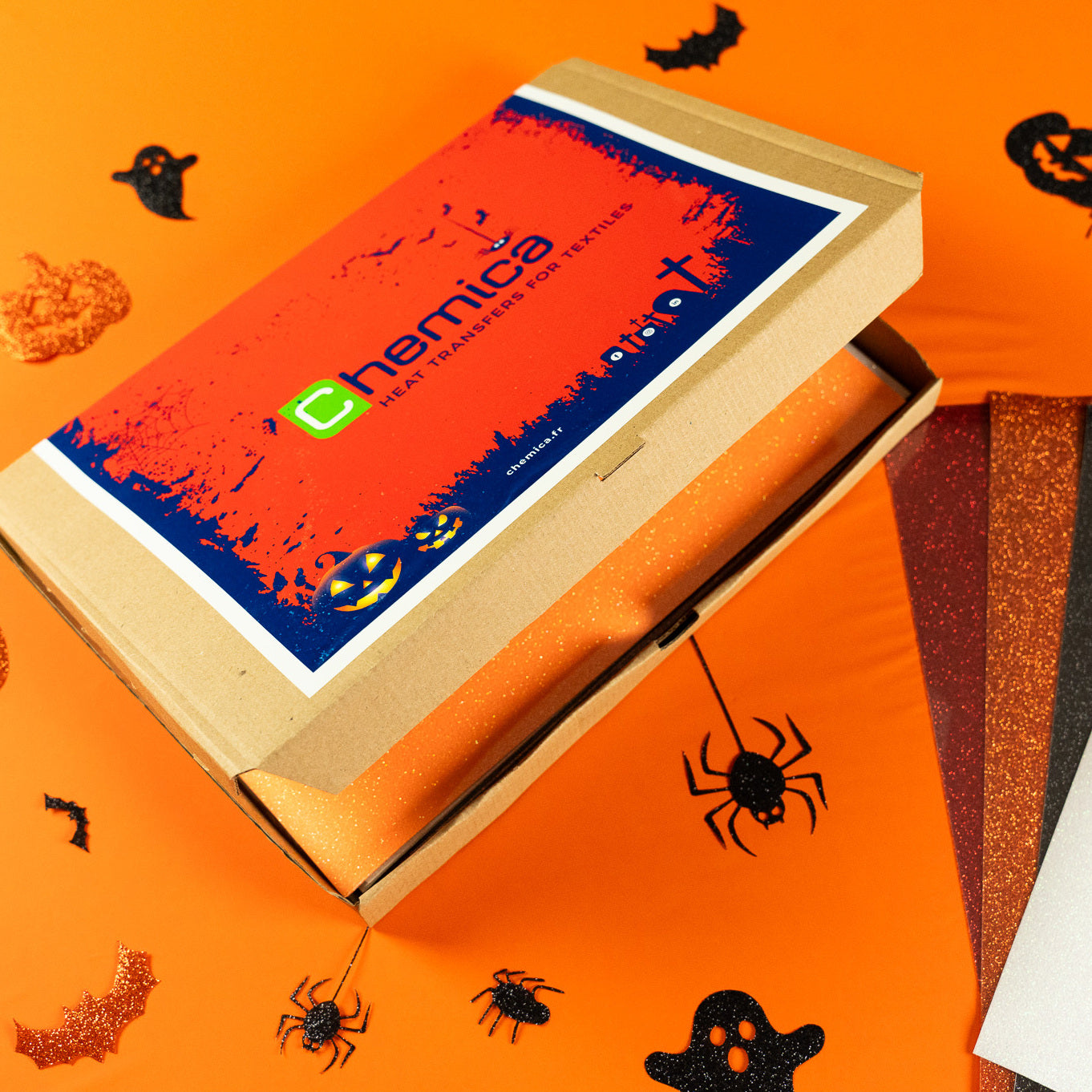 Pack Spécial Halloween - Chemica - Bling Bling Star - 25 feuilles