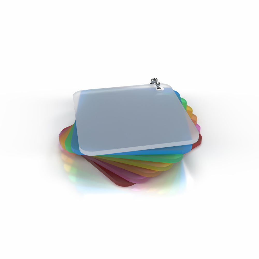 Plexiglass Nuancier Plaques PMMA Acryliques - 7 Givrés 