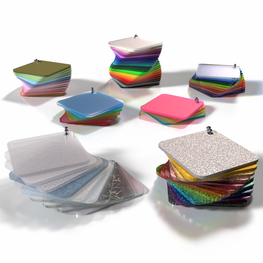 MissKraft - Pack Complet Nuanciers Plaques Acryliques PMMA