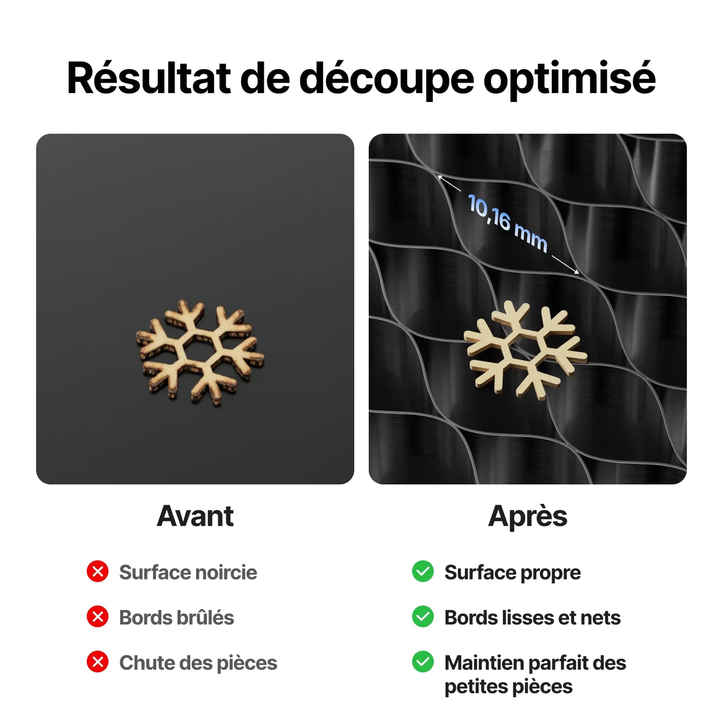 xTool - P3 - Panneau Nid d'Abeille (Honeycomb Panel)