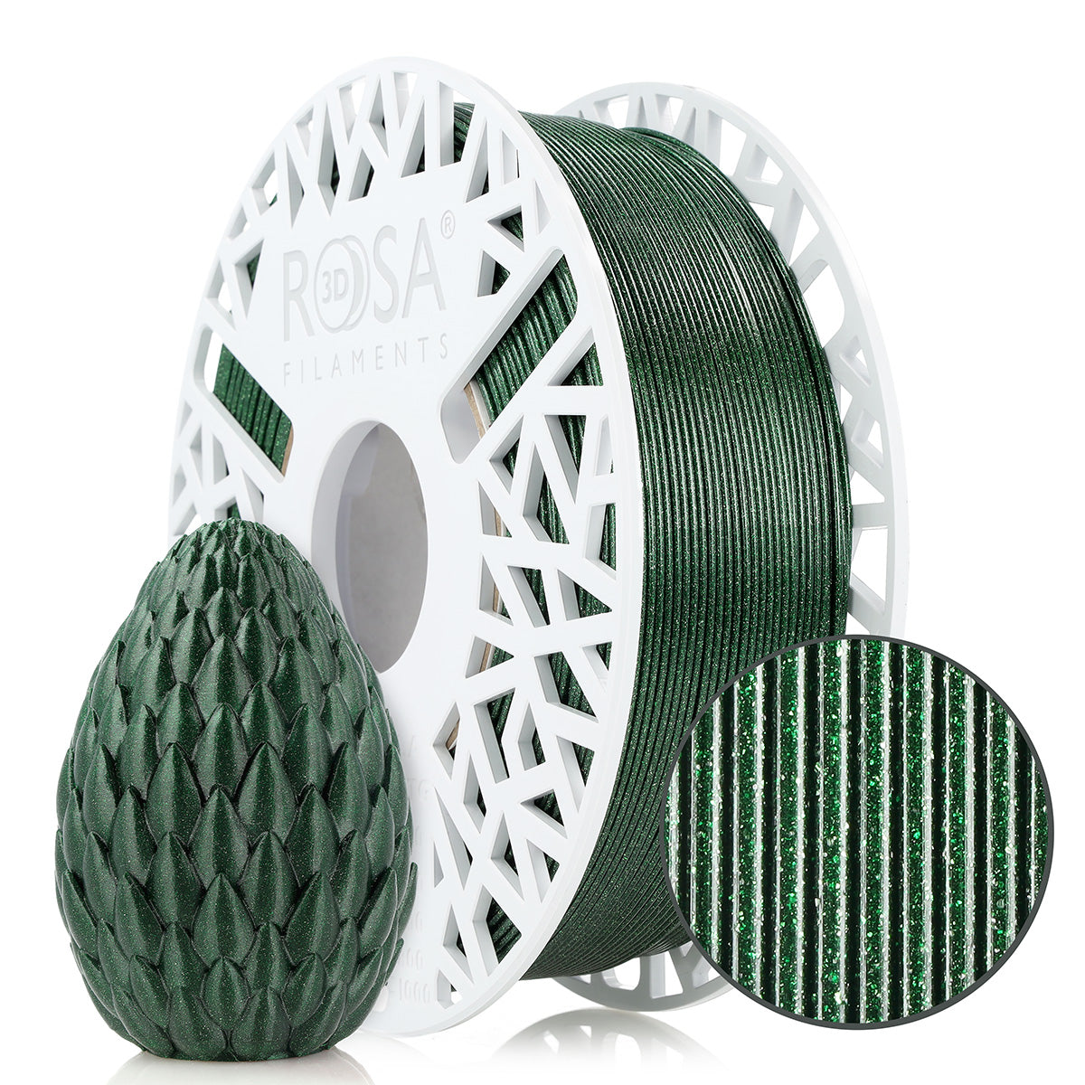 Rosa3D - PETG Galaxy HS - Vert (Green) - 1,75 mm - 1 kg