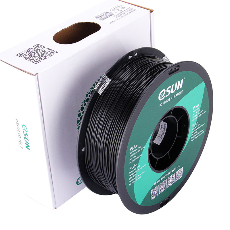eSun - PLA+ - Noir (Black) - 1,75 mm - 1 kg