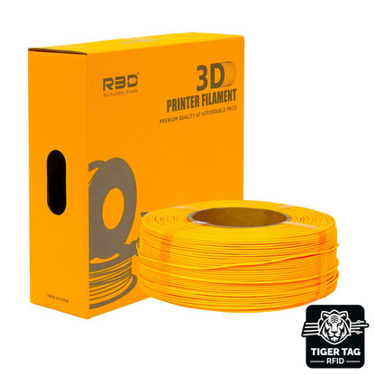 R3D - PLA High-speed - Jaune Fluo (Fluorescent Yellow) - 1,75 mm - 1 kg Refill avec RFID TigerTag