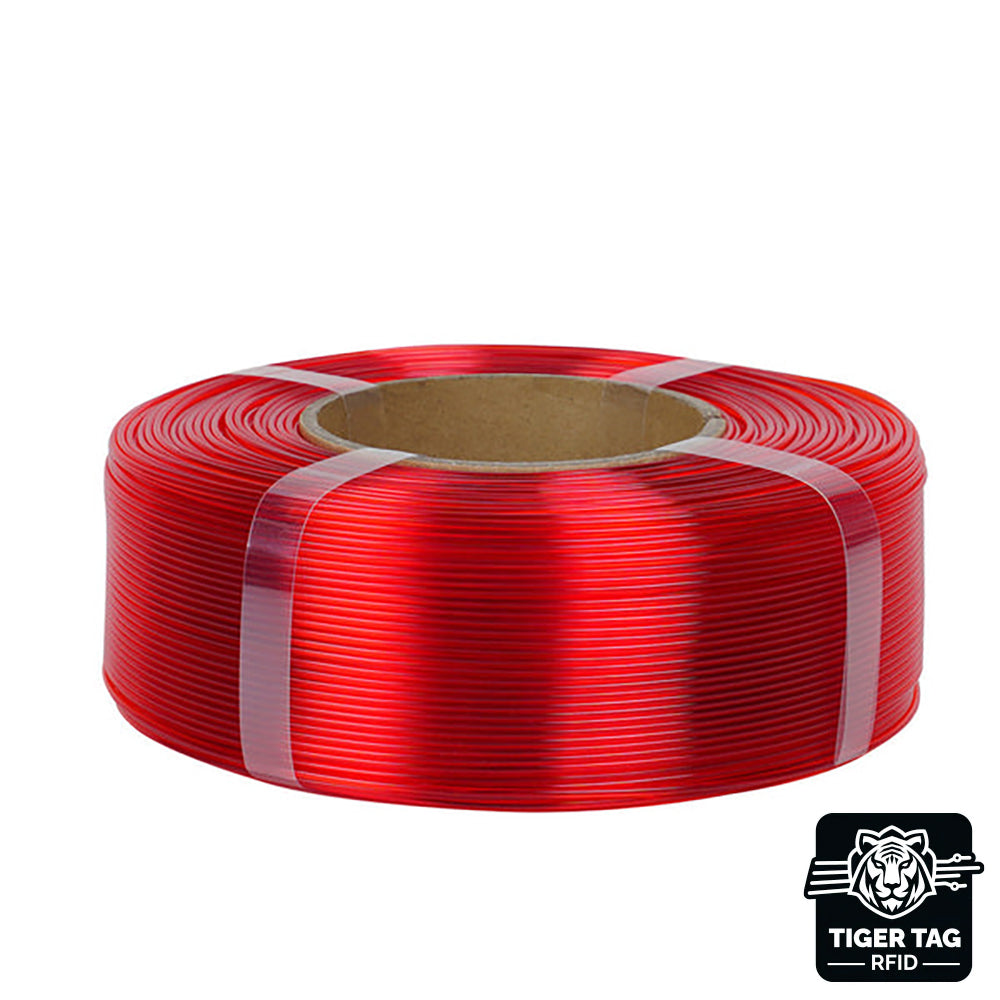 R3D - PLA High-speed - Rouge Transparent (Transparent Red) - 1,75 mm - 1 kg Refill