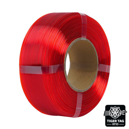 R3D - PLA High-speed - Rouge Transparent (Transparent Red) - 1,75 mm - 1 kg Refill