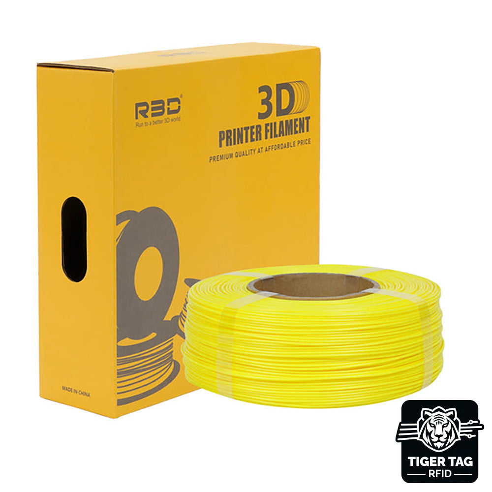 R3D - PLA High-speed - Jaune (Yellow) - 1,75 mm - 1 kg Refill avec RFID TigerTag