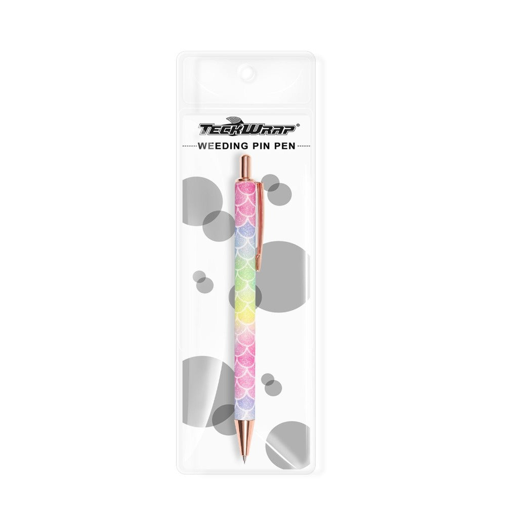 Mermaid Weeding Pen - US to US / Rainbow Mermaid - TeckwrapCraft echenilleur pour thermocollant