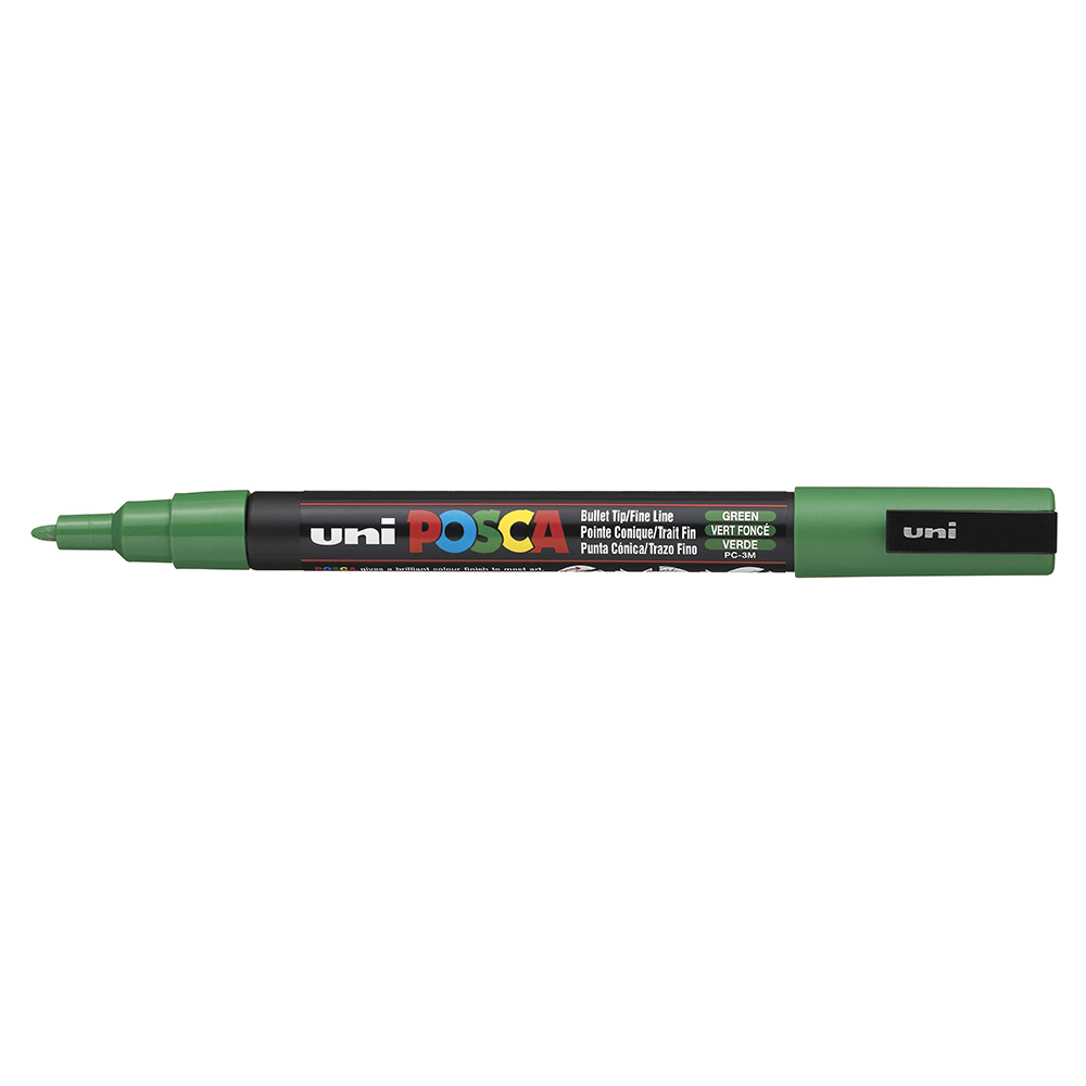 POSCA - Marqueur Pointe Conique Fine - Vert Foncé