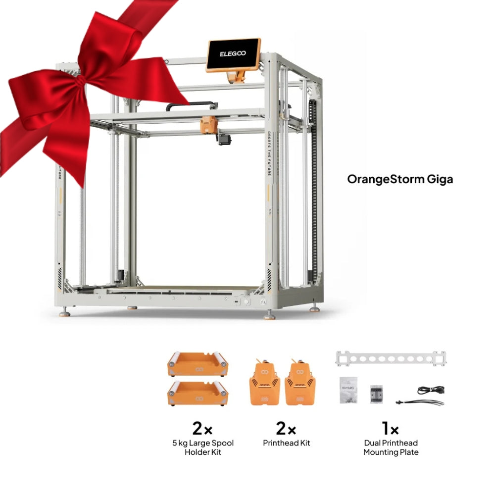 Pack Elegoo - OrangeStorm Giga avec Imprimante à Double Tête d'Impression