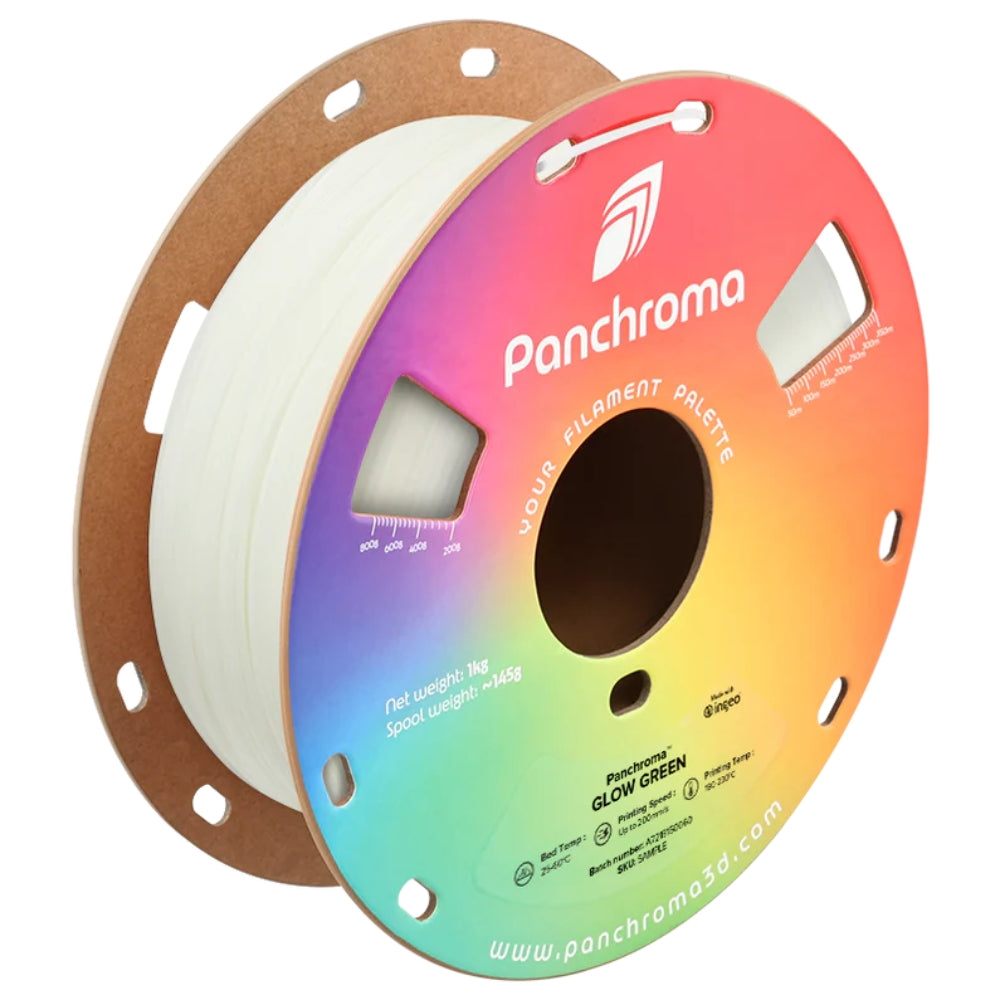 Panchroma Glow PLA - Phosphorescent Vert (Green) - 1,75 mm - 1 kg