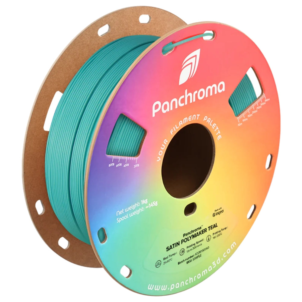 Panchroma PLA - Bleu Arctique Satin (Polymaker Teal) - 1,75 mm - 1 kg
