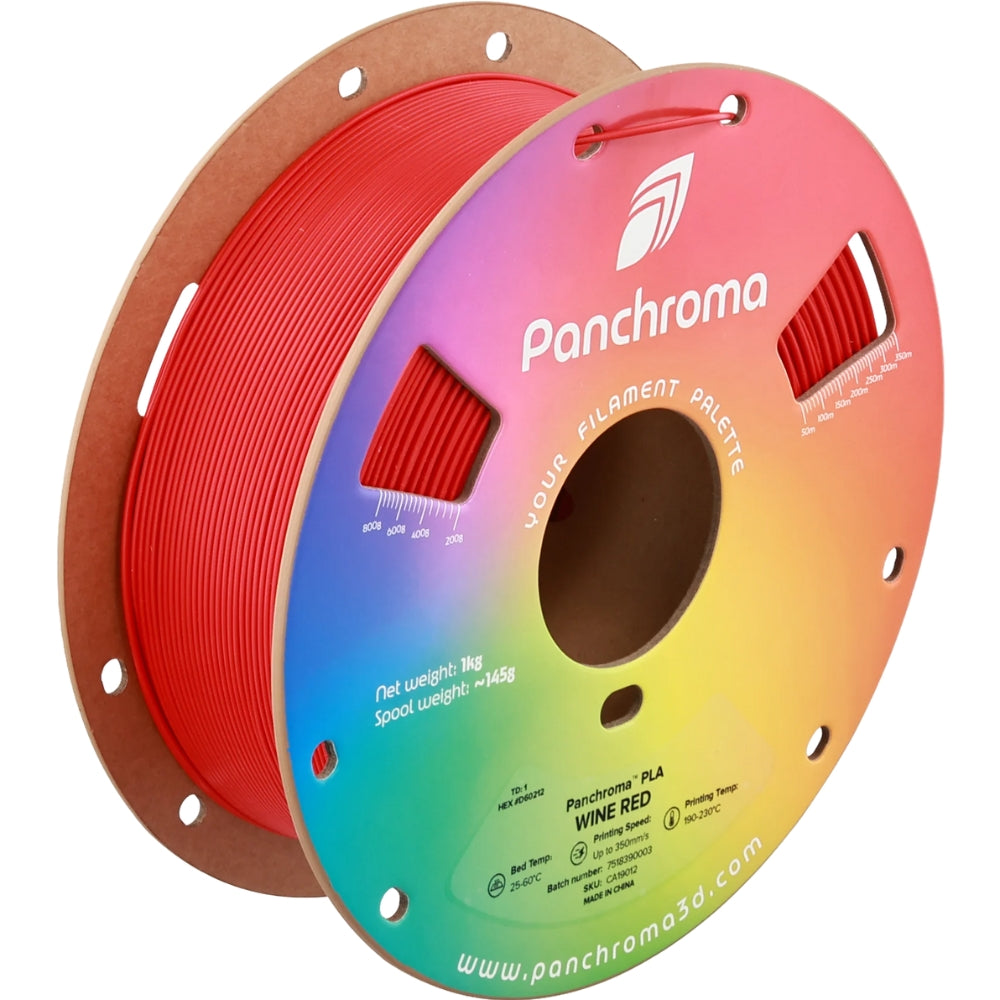 Panchroma PLA - Rouge Vin (Wine Red) - 1,75 mm - 1 kg