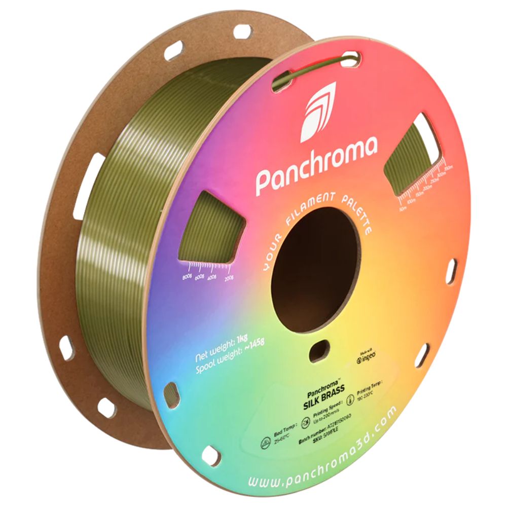 Panchroma PLA - Laiton Soie (Silk Brass) - 1,75 mm - 1 kg